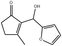 2-Cyclopenten-1-one,2-(2-furanylhydroxymethyl)-3-methyl-(9CI) 化学構造式