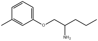 2-Pentanamine,1-(3-methylphenoxy)-(9CI) Structure