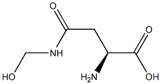 L-Asparagine,N-(hydroxymethyl)-(9CI),74399-89-6,结构式