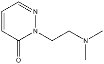 3(2H)-Pyridazinone,2-[2-(dimethylamino)ethyl]-(9CI) Structure