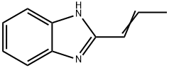 1H-Benzimidazole,2-(1-propenyl)-(9CI) Structure