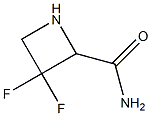 2-Azetidinecarboxamide,3,3-difluoro-(9CI) Struktur