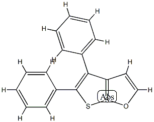 4,5-Diphenyl[1,2]dithiolo[1,5-b][1,2]oxathiole-7-SIV 结构式