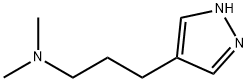 1H-Pyrazole-4-propanamine,N,N-dimethyl-(9CI) Structure