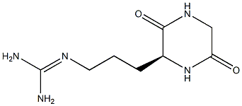 cyclo(arginylglycyl) Struktur