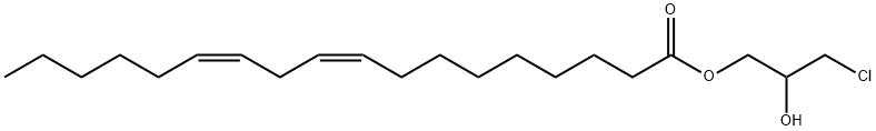 rac-1-Linoleoyl-3-chloropropanediol Structure
