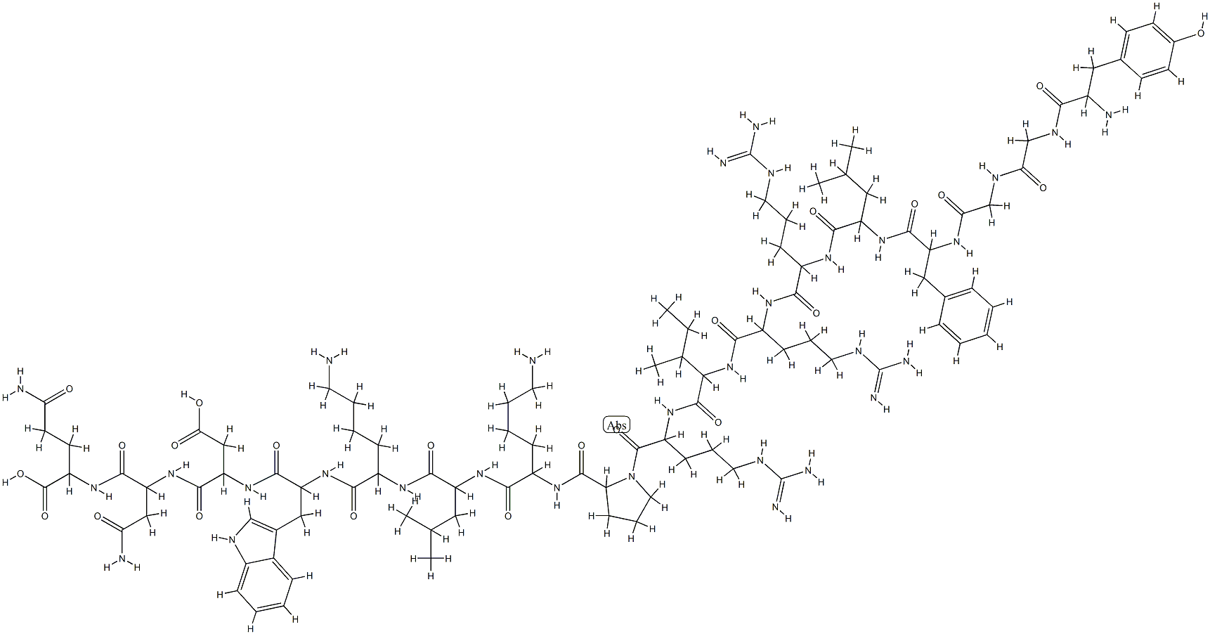 Dynorphins Struktur