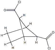 Bicyclo[2.1.1]hexane-5,6-dicarbonyl dichloride, stereoisomer (9CI) 结构式