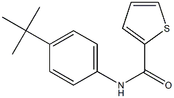 2-Thiophenecarboxamide,N-[4-(1,1-dimethylethyl)phenyl]-(9CI) Struktur