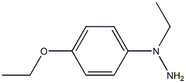 1-(1-(4-ethoxyphenyl)ethyl)hydrazine Structure