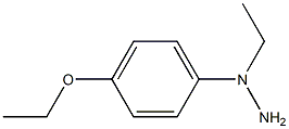 1-(1-(4-ethoxyphenyl)ethyl)hydrazine,75333-14-1,结构式