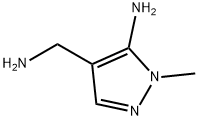 1H-Pyrazole-4-methanamine,5-amino-1-methyl-(9CI) Structure