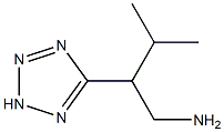 1H-Tetrazole-5-ethanamine,beta-(1-methylethyl)-(9CI) Struktur