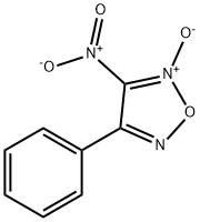 1,2,5-Oxadiazole, 3-nitro-4-phenyl-, 2-oxide Structure