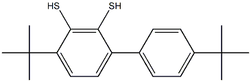 Hydrophobic-sub benzene disulfide analog Structure
