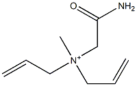 2-Propen-1-aminium,N-(2-amino-2-oxoethyl)-N-methyl-N-2-propenyl-(9CI) Struktur