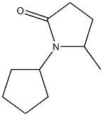 2-Pyrrolidinone,1-cyclopentyl-5-methyl-(9CI)|