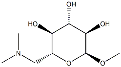 alpha-D-Glucopyranoside, methyl 6-deoxy-6-(dimethylamino)- (9CI),765243-37-6,结构式