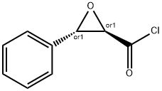 Oxiranecarbonyl chloride, 3-phenyl-, (2R,3S)-rel- (9CI) Structure