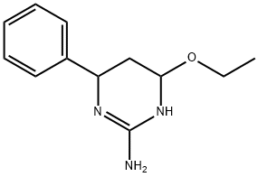 2-Pyrimidinamine,4-ethoxy-1,4,5,6-tetrahydro-6-phenyl-(9CI) Structure