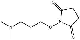 2,5-Pyrrolidinedione,1-[3-(dimethylamino)propoxy]-(9CI) Structure