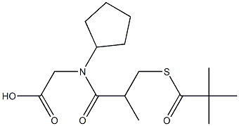 pivalopril Structure