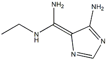 1H-이미다졸-4-카르복스이미드아미드,5-아미노-N-에틸-(9CI)