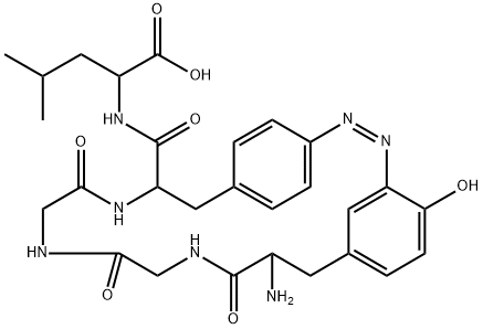 azoenkephalin 化学構造式