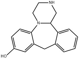 8-hydroxydesmethylmianserin Structure