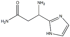 1H-Imidazole-2-propanamide,beta-amino-(9CI) Structure