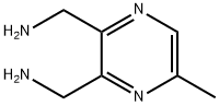 2,3-Pyrazinedimethanamine,5-methyl-(9CI) Structure