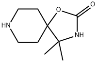 1-Oxa-3,8-diazaspiro[4.5]decan-2-one,4,4-dimethyl-(9CI) 结构式