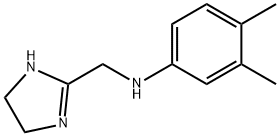 1H-Imidazole-2-methanamine,N-(3,4-dimethylphenyl)-4,5-dihydro-(9CI) 结构式