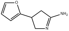 2H-Pyrrol-5-amine,3-(2-furanyl)-3,4-dihydro-(9CI) Struktur