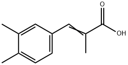 2-Propenoic acid, 3-(3,4-diMethylphenyl)-2-Methyl- Structure