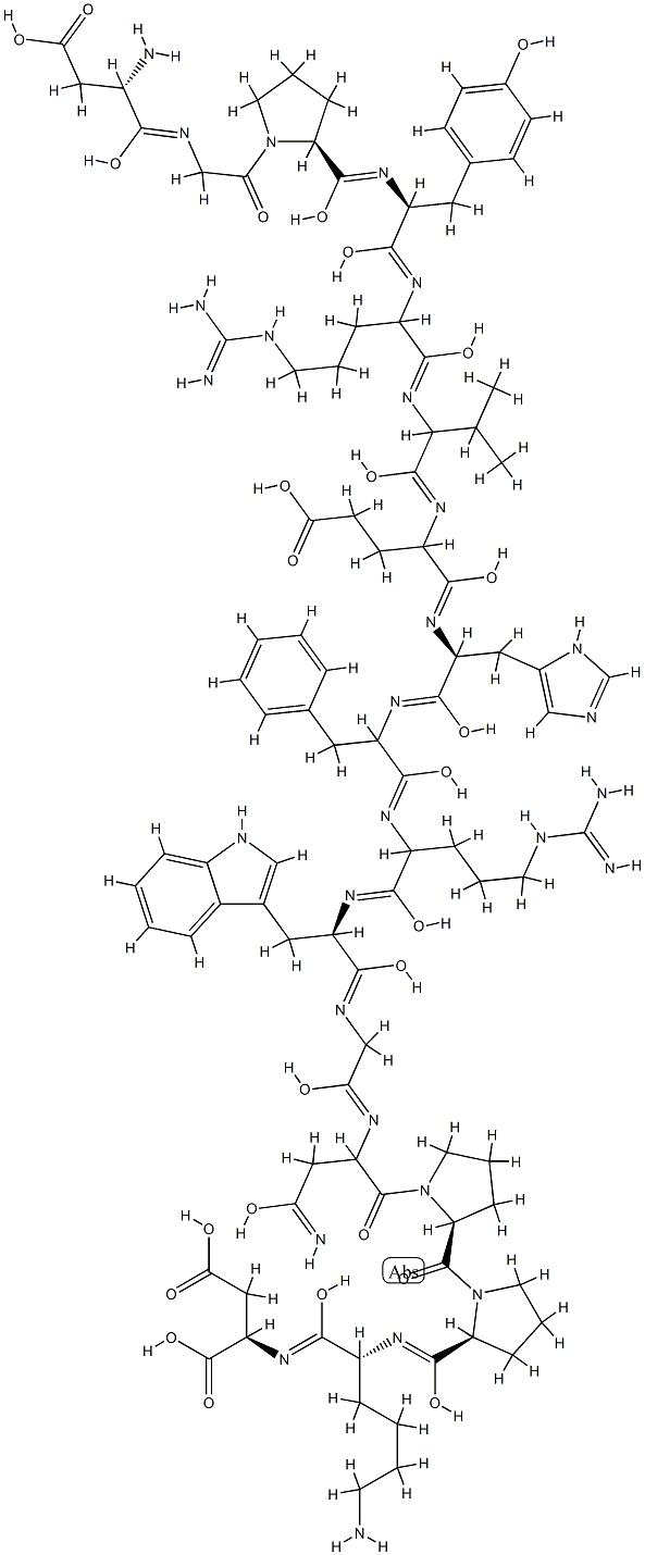 L-Asp-Gly-L-Pro-L-Tyr-L-Arg-L-Val-L-Glu-L-His-L-Phe-L-Arg-L-Trp-Gly-L-Asn-L-Pro-L-Pro-L-Lys-L-Asp-OH Structure