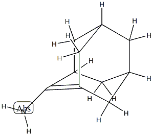 Tricyclo[3.3.1.13,7]dec-1-en-2-amine (9CI) Structure