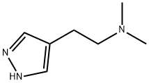 1H-Pyrazole-4-ethanamine,N,N-dimethyl-(9CI) Structure