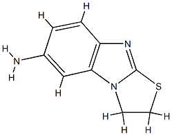 Thiazolo[3,2-a]benzimidazol-6-amine, 2,3-dihydro- (9CI) 结构式