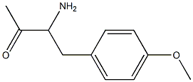 2-Butanone,3-amino-4-(4-methoxyphenyl)-(9CI) Struktur