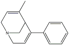 1-Azabicyclo[3.3.1]nona-3,6-diene,4-methyl-6-phenyl-(9CI) Structure