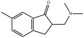 1H-Inden-1-one,2-[(dimethylamino)methyl]-2,3-dihydro-6-methyl-(9CI),778515-57-4,结构式