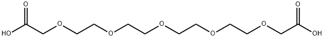 CH2COOH-PEG5-CH2COOH,77855-75-5,结构式