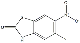 2(3H)-Benzothiazolone,5-methyl-6-nitro-(9CI),77859-58-6,结构式