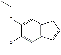 1H-Indene,6-ethoxy-5-methoxy-(9CI),778638-75-8,结构式