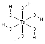 テルル酸 化学構造式