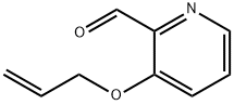 2-Pyridinecarboxaldehyde,3-(2-propenyloxy)-(9CI) Structure
