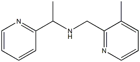 2-Pyridinemethanamine,alpha-methyl-N-[(3-methyl-2-pyridinyl)methyl]-(9CI) 化学構造式
