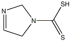 1H-Imidazole-1-carbodithioicacid,2,5-dihydro-(9CI) 结构式