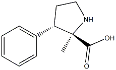 D-Proline, 2-methyl-3-phenyl-, (3S)-rel- (9CI)|